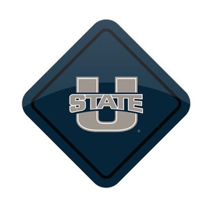 U-State Diamond-Shaped Sticker